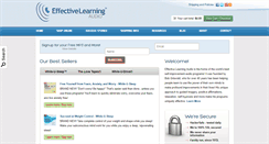 Desktop Screenshot of effectivelearning.com
